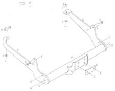 Towtrust fixed flange for sale  ATHERSTONE