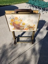 Vintage trays stand for sale  Utica