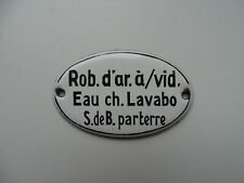 Petite plaque émaillée d'occasion  Gondreville