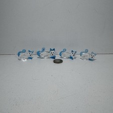 Bundle glass cats for sale  ROMFORD