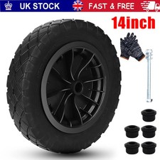 Wheelbarrow trolley wheels for sale  LEICESTER