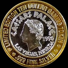 Casino token silver for sale  Crossville