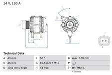 Bosch 986 046 gebraucht kaufen  Berlin