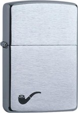 Zippo pfeifenfeuerzeug chrom gebraucht kaufen  Oranienburg