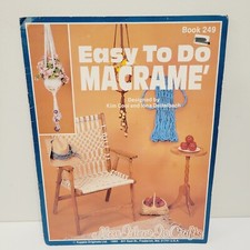 Easy macrame book for sale  Coloma