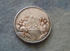 Medaille abendmahl religion gebraucht kaufen  München
