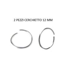 Orecchini cerchio argento usato  Massa di Somma
