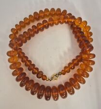 Kette bernstein cognac gebraucht kaufen  München