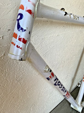 MARCO ROSSIN 54 CM ACERO 1,9 KGS ROSCA ITA 126 ESPACIADO TRASERO CAMPAGNOLO DROPOUT segunda mano  Embacar hacia Mexico