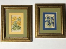 flower silks framed for sale  Bridgewater