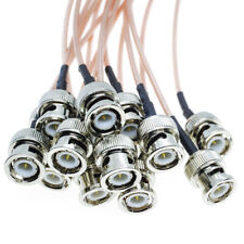 Usado, Lote de 5 peças de conector BNC macho para BNC macho plugue RF coaxial coaxial cabo jumper RG316 comprar usado  Enviando para Brazil