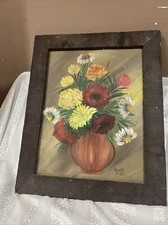 Vintage flower oil for sale  Visalia