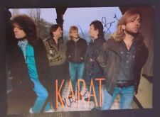 Karat original signierte Autogrammkarte,autograph,Band DDR  comprar usado  Enviando para Brazil