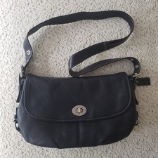 Bolsa Coach Vintage Turnlock Preta 1068 Y2K Anos 90 Clássica Geral Muito Boa Vintage comprar usado  Enviando para Brazil