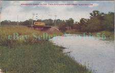 Cartão postal Minneapolis/St Paul MN - CARRINHO ELÉTRICO EM MINNEHAHA CREEK comprar usado  Enviando para Brazil