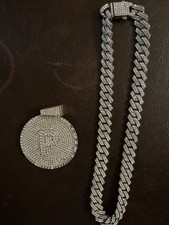 Cuban link diamond for sale  Roseville