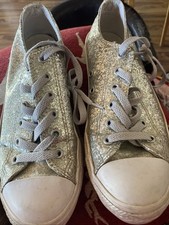 Converse size silver for sale  DARTMOUTH