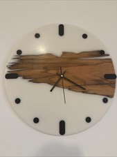 Wanduhr epoxidharz 42cm gebraucht kaufen  Gernsbach