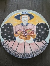 Piatto ceramina ars usato  Roma