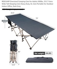 Redcamp portable folding for sale  Sterling