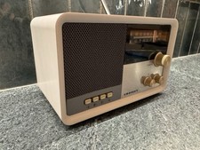 Radio Bluetooth AM/FM Crosley Tribute caja abierta - arena blanca segunda mano  Embacar hacia Mexico