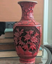 Vtg floral cinnabar for sale  San Diego
