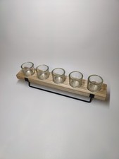 Wood candle holder for sale  DIDCOT