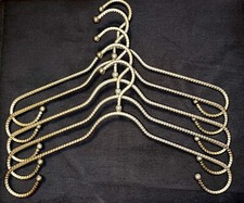 Cabides/roupas vintage de metal dourado, usados, (5 no total) comprar usado  Enviando para Brazil