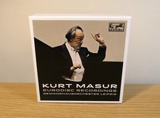 Kust Masur Eurodisc Recordings 16 CD Box Set *LIKE NEW* comprar usado  Enviando para Brazil