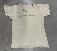 Camiseta promocional vintage anos 80 Giorgio Armani X Barney’s NY bronzeada comprar usado  Enviando para Brazil