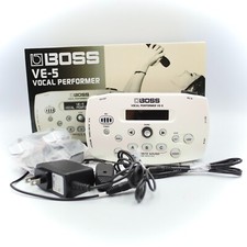 BOSS VE-5-WH Vocal Performer Branco com Fonte de Alimentação Caixa Original A6J5832 comprar usado  Enviando para Brazil