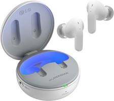 LG TONE Free DT90Q Słuchawki douszne Bluetooth, białe, IPX4, 9h żywotności baterii na sprzedaż  PL