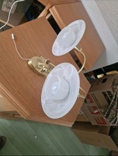 wandleuchte gold gebraucht kaufen  Saalfeld/Saale