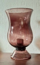 Bougeoir photophore violet d'occasion  Saint-Brieuc