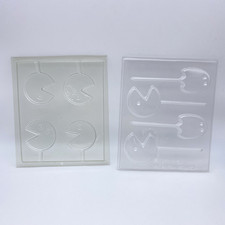 Moldes de pirulito de plástico vintage Pac-Man personagem fantasmas chocolate doce Ms Pac-Man, usado comprar usado Moldes de pirulito de plástico vintage Pac-Man personagem fantasmas chocolate doce Ms Pac-Man, usado comprar usado  Enviando para Brazil