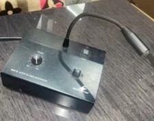 Amplificador integrado Monacor PAM-10 Active PA microfone de mesa paginação desktop, usado comprar usado  Enviando para Brazil