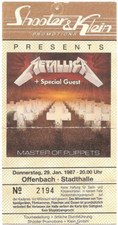 Metallica master puppets gebraucht kaufen  Hamburg