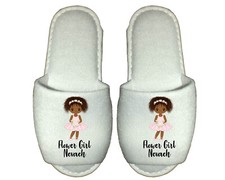 Flower girl slippers for sale  CASTLEDERG