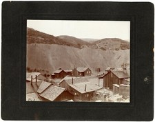 Fotografia tamanho grande MERCUR Hard Rock MINE original década de 1890 UTAH comprar usado  Enviando para Brazil