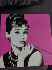 Portrait audrey hepburn d'occasion  Rouen-