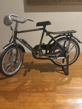 Enfeite de bicicleta vintage antigo em miniatura feito à mão de metal decoração para casa comprar usado  Enviando para Brazil