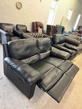 Dfs black real for sale  CREWE