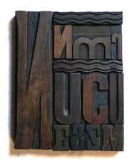 Typographie lettre caractere d'occasion  Guingamp