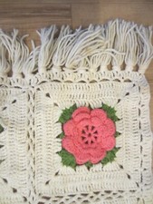 Vtg knitted afghan for sale  Sicklerville