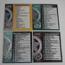 KARAOKÊ CD+G 4 LEGENDS CLASSIC OLDIES THE PLATTERNS,PAUL ANKA Vol-14,95,157,219 comprar usado  Enviando para Brazil
