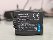 Panasonic batteria cgr usato  Porto Cesareo