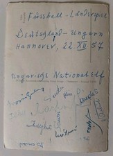Autogramme länderspiel 1957 gebraucht kaufen  Pulsnitz