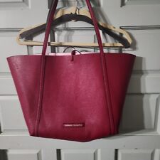Bolsa tote ARMANI EXCHANGE reversível seixo fúcsia rosa e bordô comprar usado  Enviando para Brazil