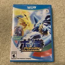 Usado, Videogame Pokemon Tekken Battle 2016 torneio Wii U Pokken comprar usado  Enviando para Brazil