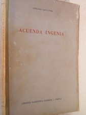 Acuenda ingenia armando usato  Salerno